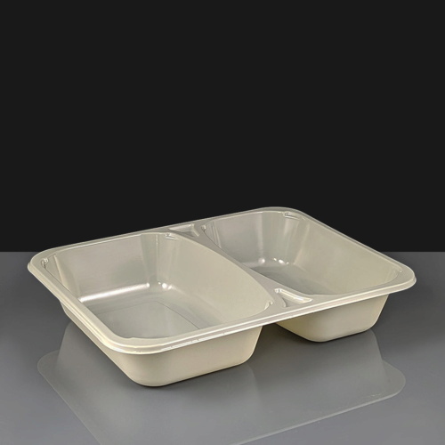 Faerch CPET Evolve 2 Compartment Dual Ovenable Tray
