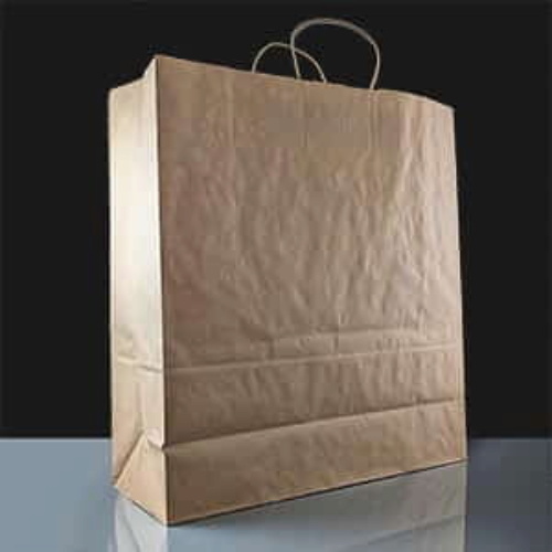 Twisted Handle Brown Paper Bags - 45 x 49cm