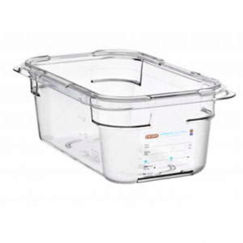 GN1/4 Airtight Polycarbonate Food Storage Container 2600ml
