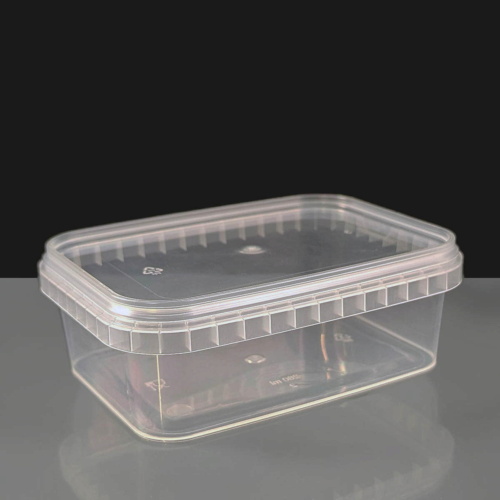 280ml Rectangular Tamperproof Container and Lid 
