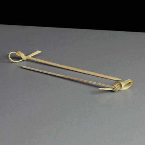 Wooden Bamboo Looped Skewer