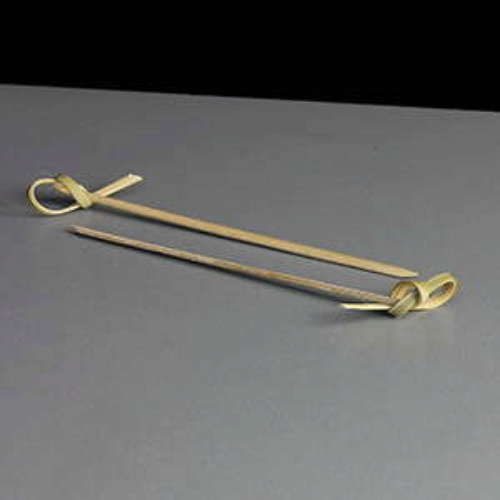 Wooden Bamboo Looped Skewer