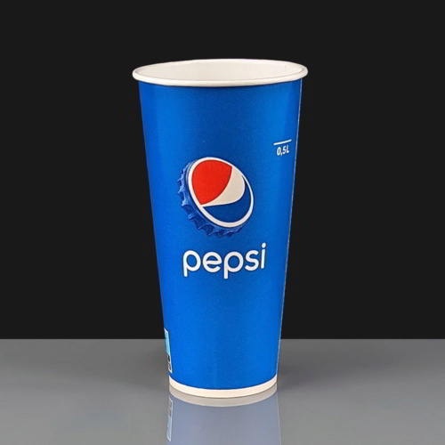 22oz Pepsi Cold Drink Paper Cup