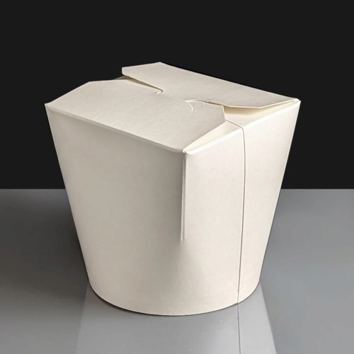 FT2 - 26oz Large Food Tub / White Noodle Box