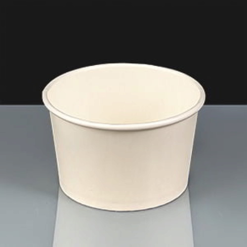 8oz Heavy Duty White Paper Soup Container 