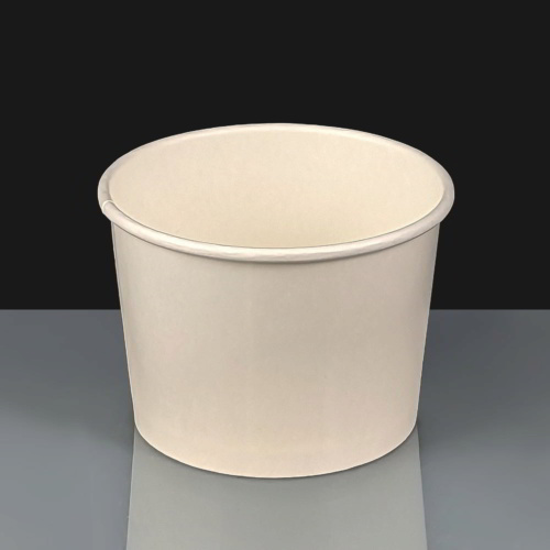 12oz Heavy Duty White Paper Soup Container 