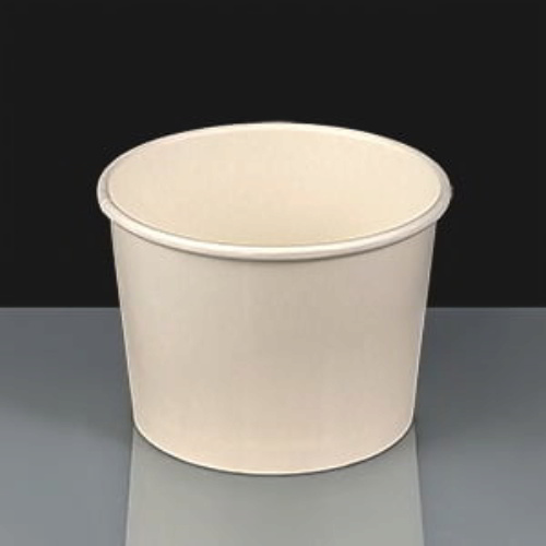 12oz Heavy Duty White Paper Soup Container 