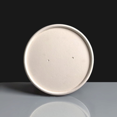 White Lid for Heavy Duty Paper Soup Containers