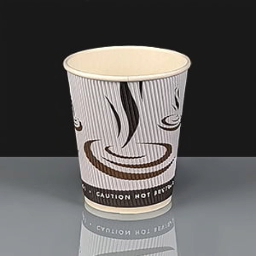 8oz Weave Hot Drink Paper Coffee Cup