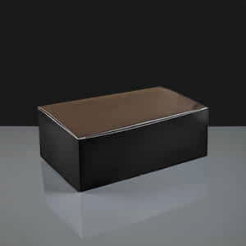 Medium Black Food Box