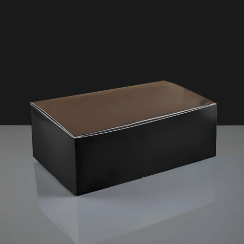 Large Black Food Box