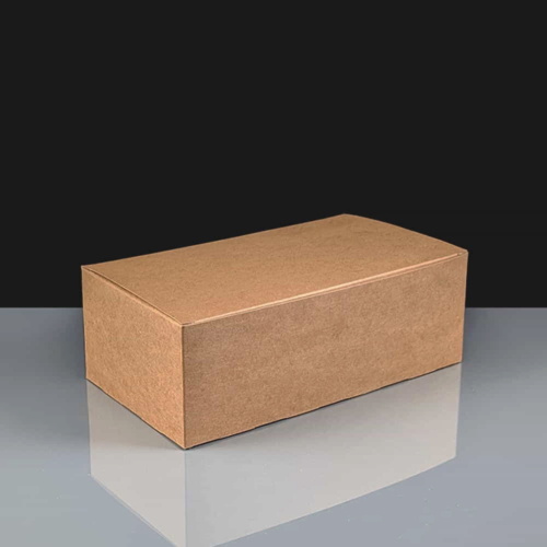 Kraft Medium Compostable Chicken Box 178 x 106 x 70