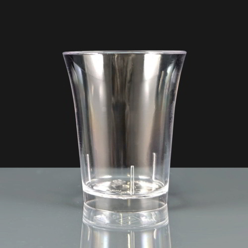 50ml Clear Reusable Shot Glass - CE Stamped