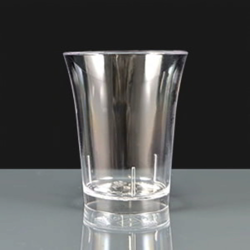 50ml Clear Reusable Shot Glass - CE Stamped
