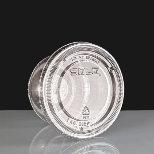 Flat No Slot Lid for Soloserve Containers