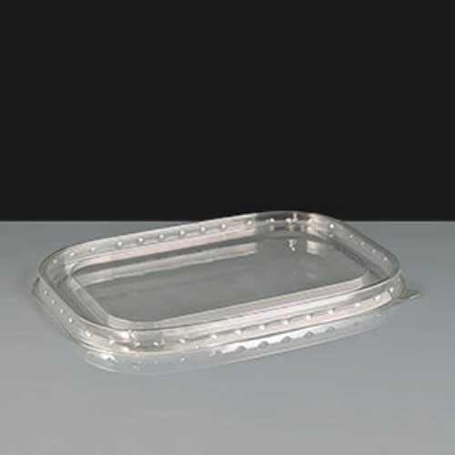 PET Lid for Kraft Rectangular Salad Bowls
