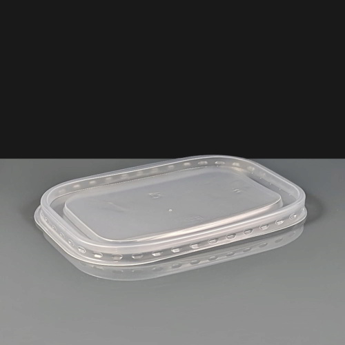PP Lid for Kraft Rectangular Salad Bowls