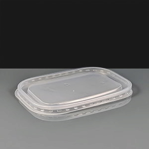 PP Lid for Kraft Rectangular Salad Bowls