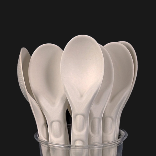 White Sugarcane Spoon