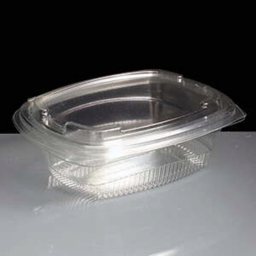 500cc Anson Fresco Clear Hinged Salad Containers