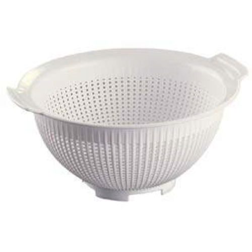 Araven White Plastic Colander 235 x 105mm