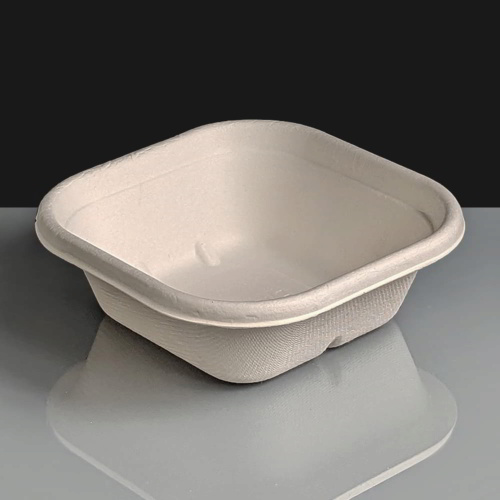 BioPak 280ml White Biocane Takeaway Container