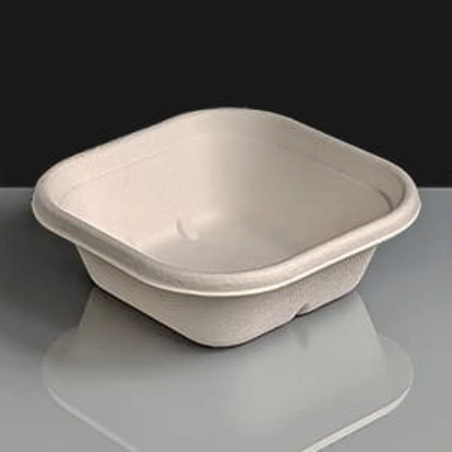 BioPak 280ml White Biocane Takeaway Container