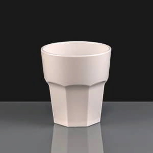 White 9oz Remedy Rocks Plastic Glasses