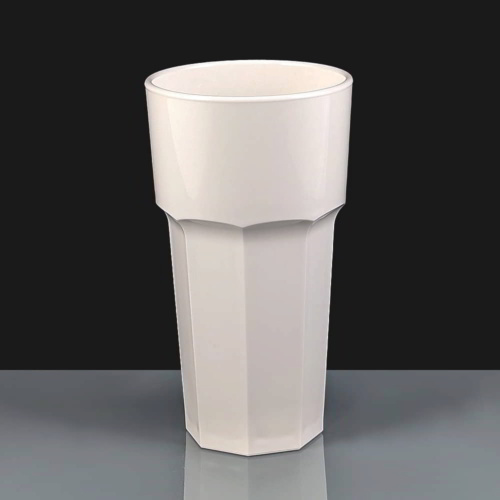 12oz Remedy Hi Ball - White Plastic Glasses