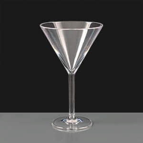 Polycarbonate Plastic Martini Glass