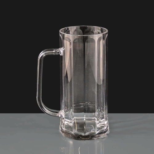 Polycarbonate Plastic Bavarian Tankard Stein Pint Glass CE Stamped