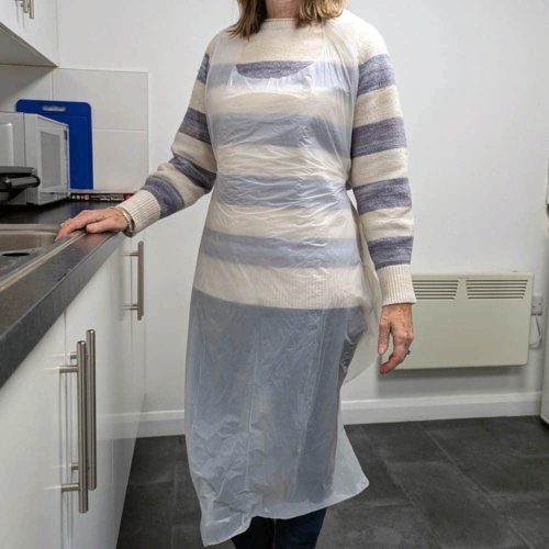 Disposable Clear Polythene Aprons