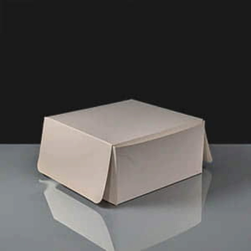 Folding Cake Boxes - Plain 6x6x3