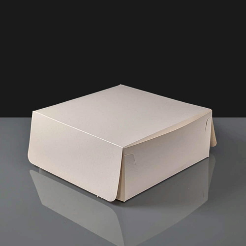 Folding Cake Boxes - Plain 7x7x3