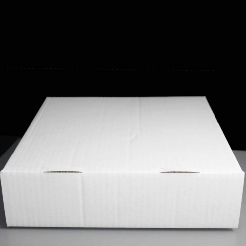 Shallow Heavy Duty Folding Cake Box 10.5 x 10.5 x 3