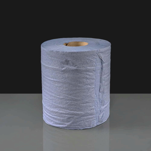 2 Ply Blue Centre Feed Roll - 140m
