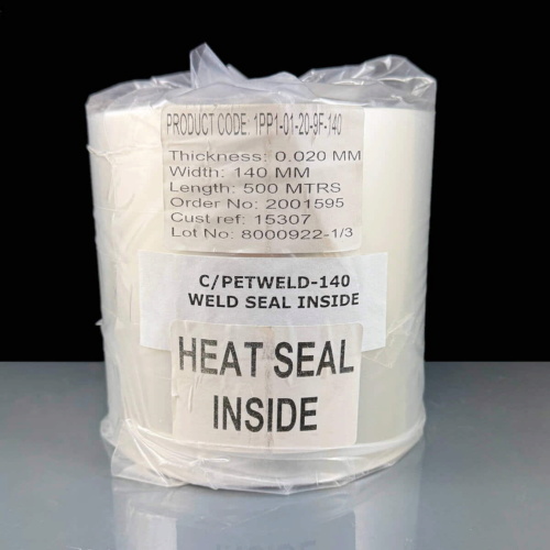 CPET Lidding Film WELD Finish 140mm x 500m