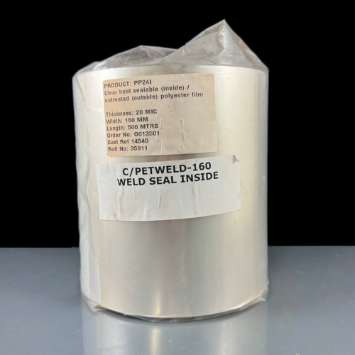 CPET Lidding Film WELD Finish 160mm x 500m
