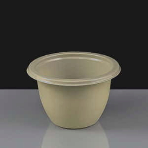 Faerch CPET 095-1L Evolve 200ml Dual Ovenable Round Pudding Bowl