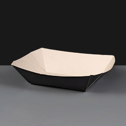 Small Black Chip Tray 150 x 125 x 40mm