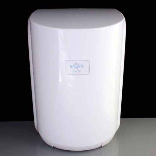 Wall Mounted Centrefeed Roll Dispenser - White Plastic