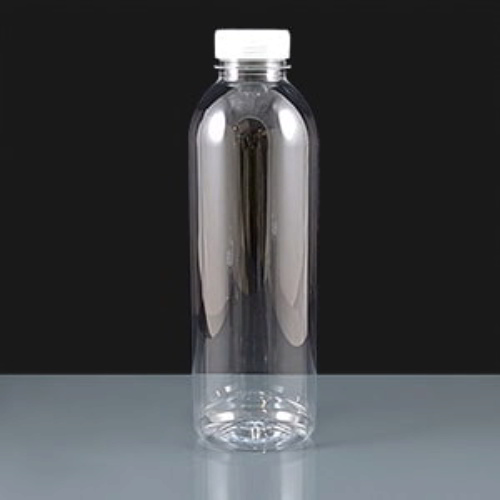 500ml Round Plastic rPET Juice Bottle with Tamper Evident Cap