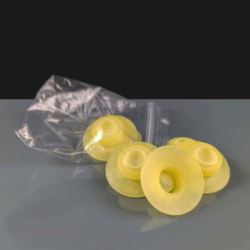 Medium Yellow FIFO Bottle Valve - Pack of 6