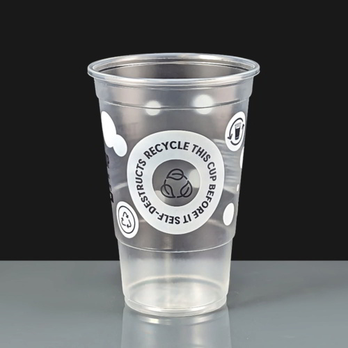Printed TWOinONE Flexy Pint Glass - 570ml to Brim - CE Stamped