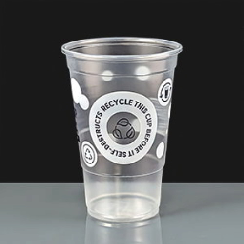 Printed TWOinONE Flexy Pint Glass - 570ml to Brim - CE Stamped