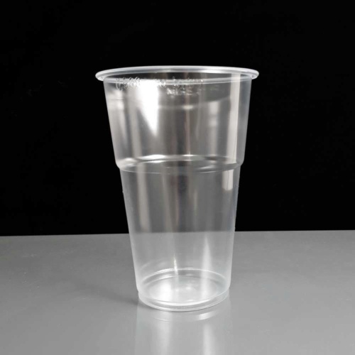 Disposable PP Pint Glass - 570ml to Rim