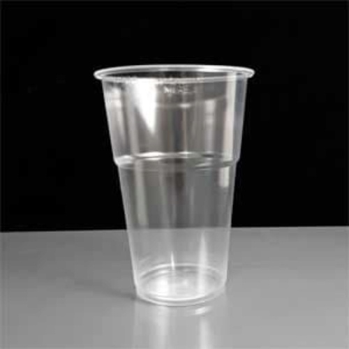 Disposable PP Pint Glass - 570ml to Rim