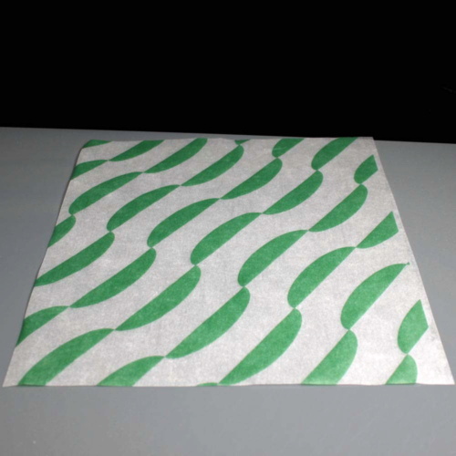 10 x 12 Burger or Sandwich Wrap - Green - 248 x 318mm - 26gsm