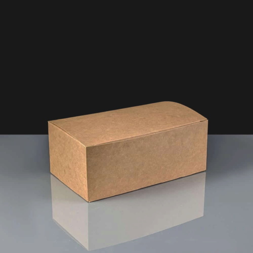 Kraft Medium Compostable Chicken Box 178 x 105 x 70mm | 3 for 2 Offer