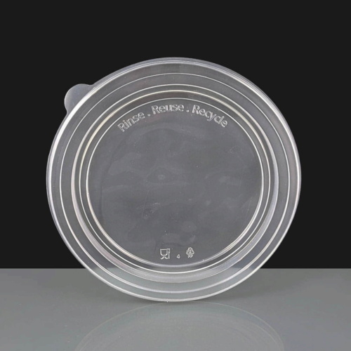 i2r Clear Round Plastic Lids for 1200ml Bowls